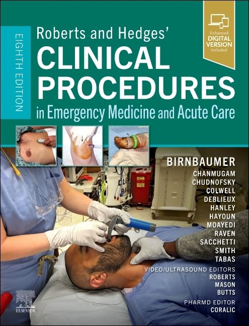 Roberts and Hedges’ Clinical Procedures in Emergency Medicine and Acute Care, 8th Edition (EPUB)