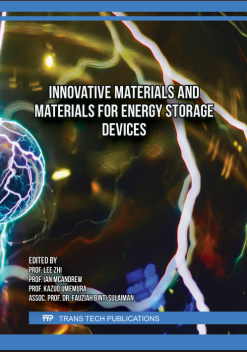 Innovative Materials and Materials for Energy Storage Devices (Original PDF from Publisher)