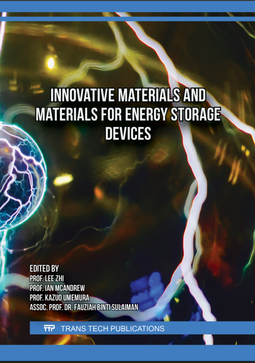 Innovative Materials and Materials for Energy Storage Devices (Original PDF from Publisher)