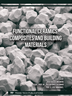 Functional Ceramics, Composites and Building Materials (Original PDF from Publisher)