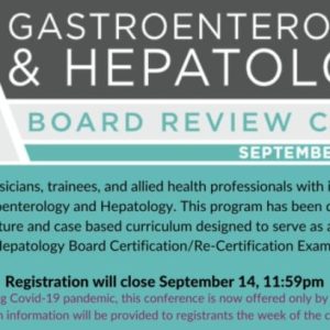 Baylor College of Medicine Annual Gastroenterology and Hepatology Board Review Course 2021 (Videos)