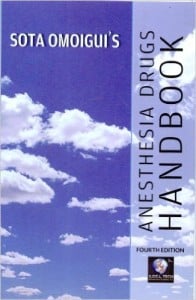 Sota Omoigui’s Anesthesia Drugs Handbook, 4th Edition (EPUB)