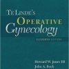 Te Linde’s Operative Gynecology, 11th Edition (EPUB)