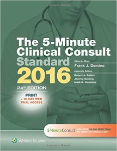 The 5-Minute Clinical Consult Standard 2016, 24th Edition (EPUB)