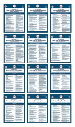 The Journal of Heart and Lung Transplantation 2023 Full Archives (True PDF)