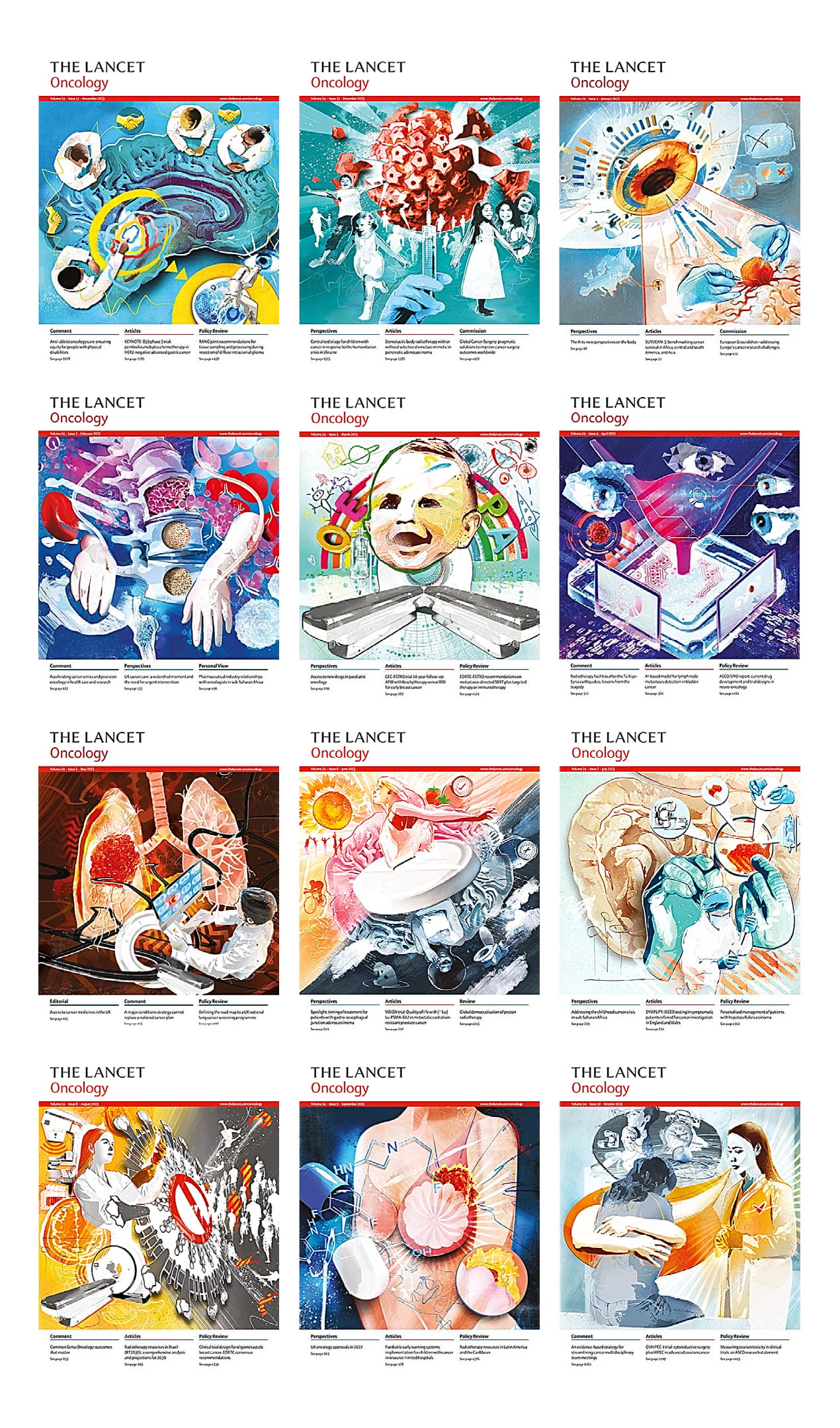 The Lancet Oncology 2023 Full Archives (True PDF)