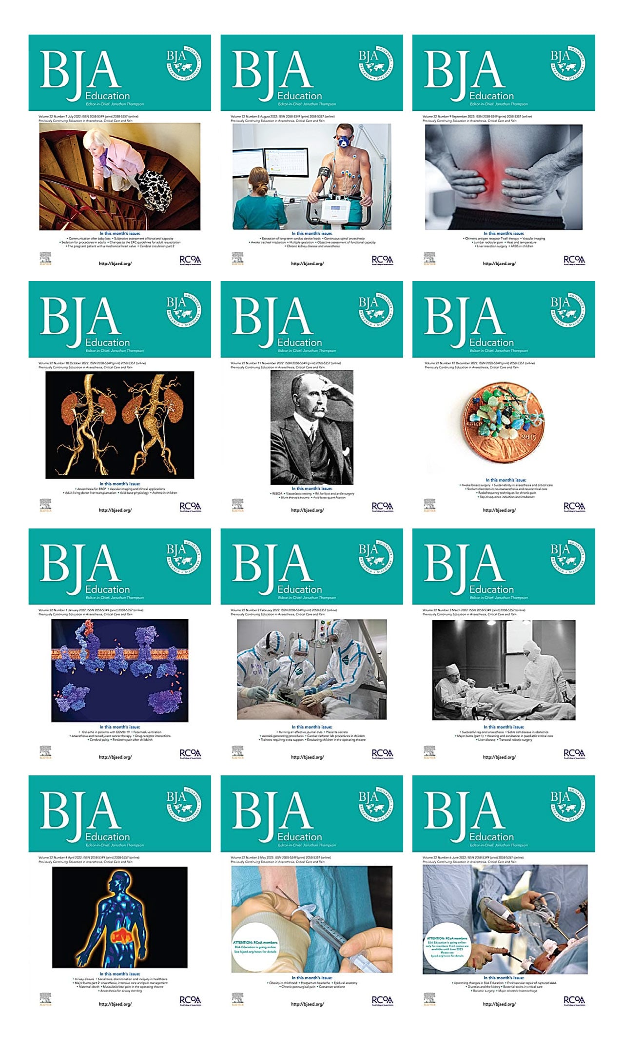British Journal of Anesthesia – Education 2022 Full Archives (True PDF)