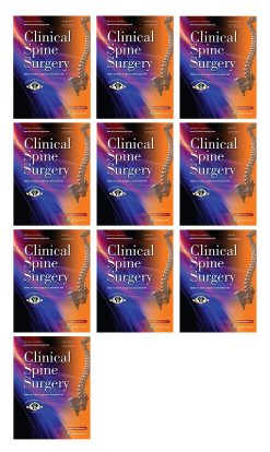 Clinical Spine Surgery 2021 Full Archives (True PDF)