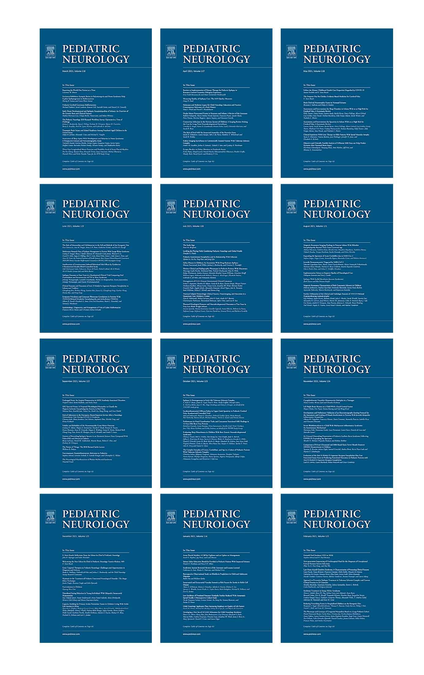 Pediatric Neurology 2021 Full Archives (True PDF)