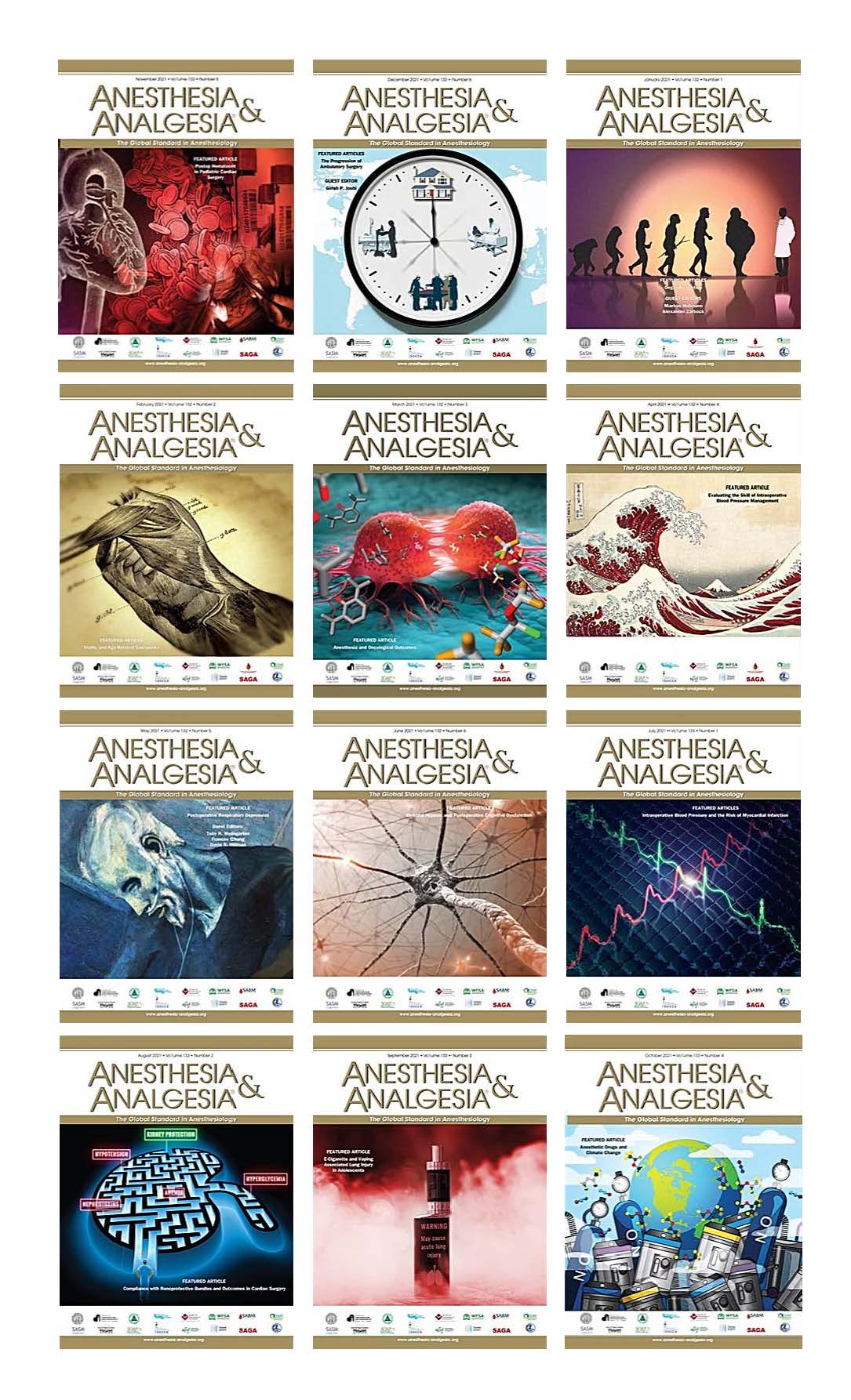 Anesthesia & Analgesia 2021 Full Archives (True PDF)
