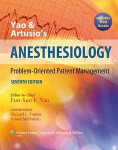 Yao and Artusio’s Anesthesiology: Problem-Oriented Patient Management, 7th Edition (Original PDF from Publisher)