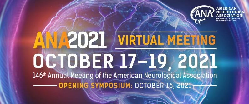 146th Annual Meeting of the American Neurological Association ANA 2021 (Videos)