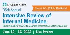 Cleveland Clinic 35th Annual Intensive Review of Internal Medicine 2023 (Videos)