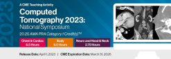 Computed Tomography 2023: National Symposium (Videos)