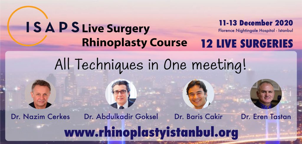 ISAPS Live Surgery Rhinoplasty Course 2020 (Videos)