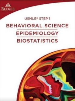 Becker USMLE Step 1 Behavioral Science, Epidemiology, Biostatistics 2017 (Image PDF)