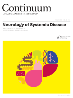 CONTINUUM Lifelong Learning In Neurology (Neurology of Systemic Disease) February 2026 Volume 32 Issue 1 (TRUE PDF)