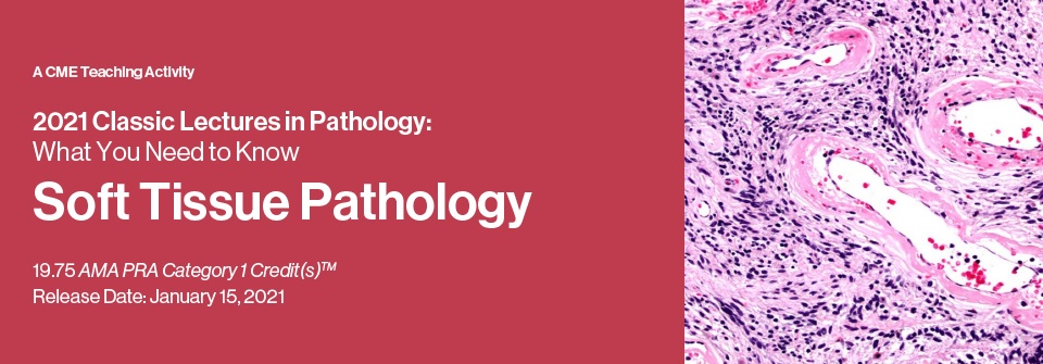 2021 Classic Lectures in Pathology: What You Need to Know: Soft Tissue Pathology (Videos)