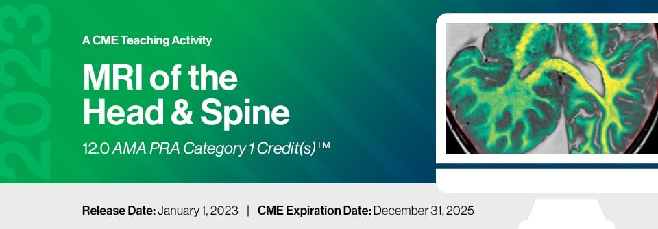 2023 MRI of the Head and Spine (Videos)