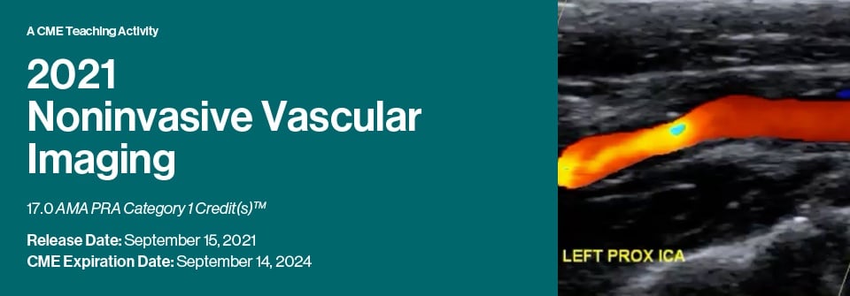 2021 Noninvasive Vascular Imaging (Videos)