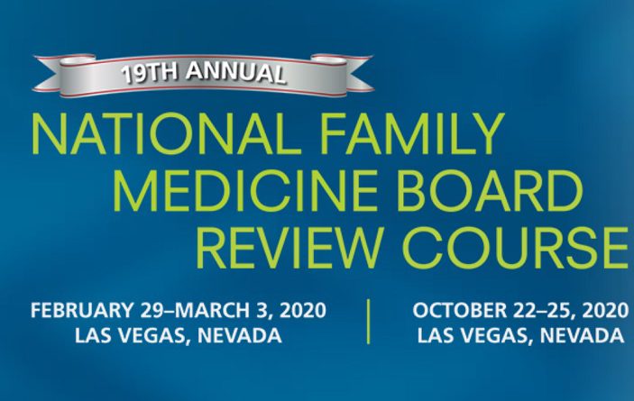 The National Family Medicine Board Review Self-Study Course 2020 (Videos)