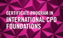 Certificate Program in CPD Foundations 2021-2022 (Videos)