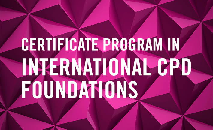 Certificate Program in CPD Foundations 2021-2022 (Videos)