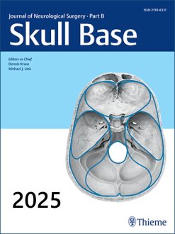Journal of Neurological Surgery Part B: Skull Base 2025 Archives (True PDF)