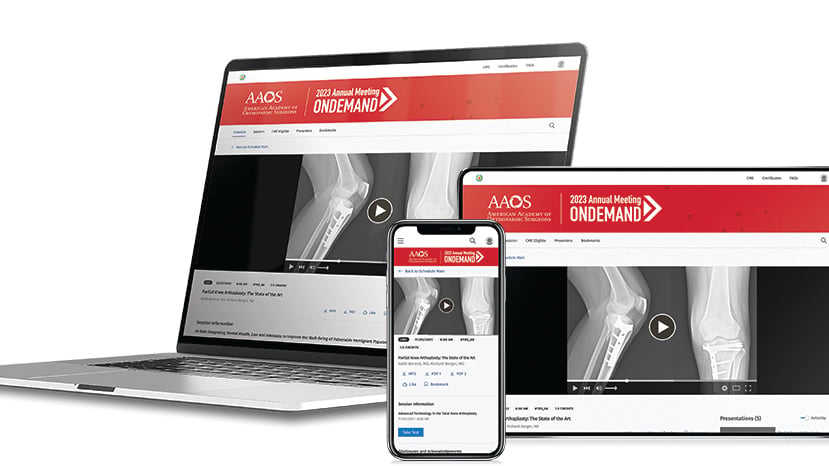 AAOS 2023 Annual Meeting On Demand (Videos)