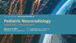 3rd Annual Scientific Meeting of the American Society of Pediatric Neuroradiology 2021 (Videos)
