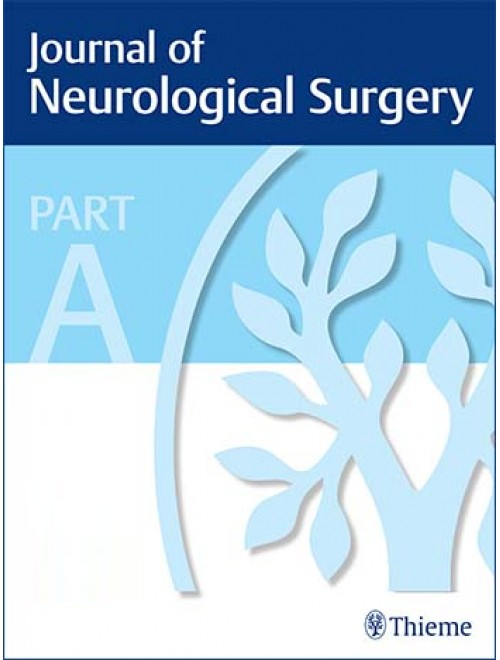 Journal of Neurological Surgery Part A: Central European Neurosurgery 2022 Full Archives (True PDF)