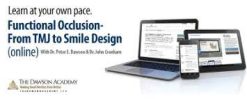 Functional Occlusion-From TMJ to Smile Design (Videos)