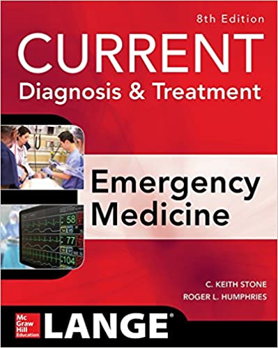 CURRENT Diagnosis and Treatment Emergency Medicine, 8th edition (Original PDF From Publisher)